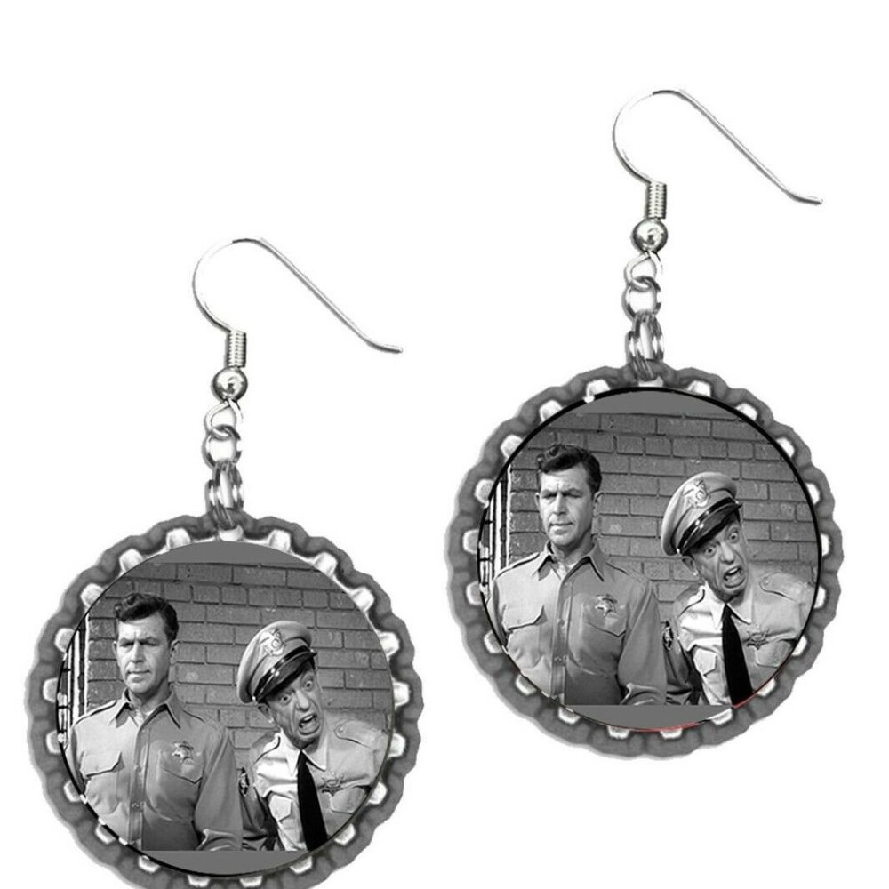 The Andy Griffith Show  inspired earrings  Don Knotts Barney